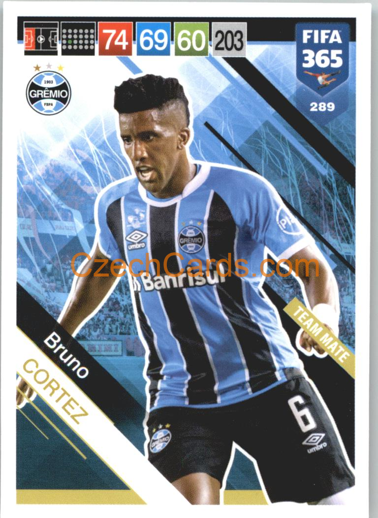 Bruno Cortez 2019 Panini FIFA 365 #289