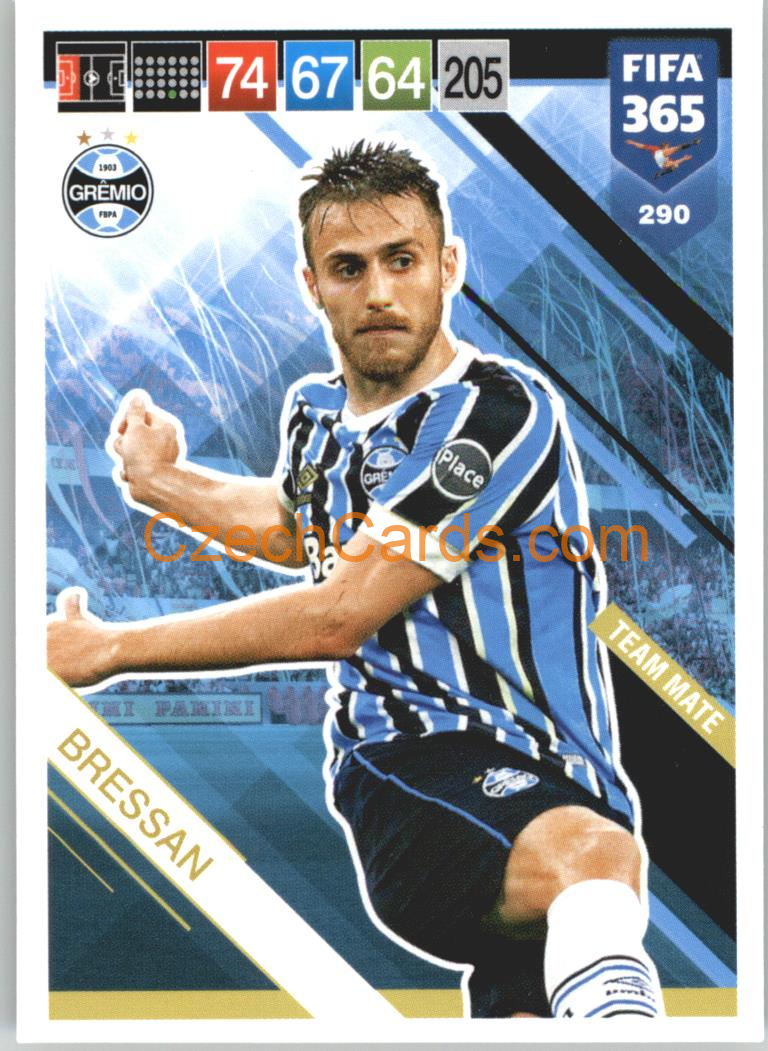 Bressan 2019 Panini FIFA 365 #290
