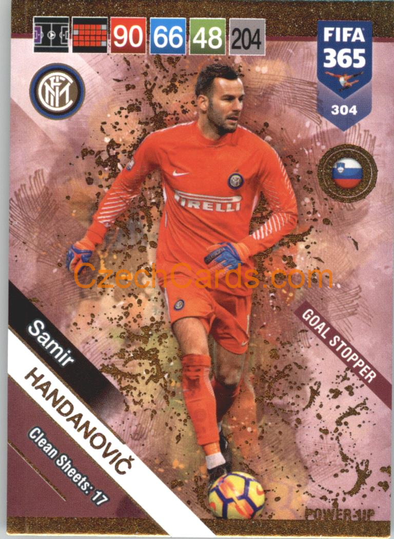 Samir Handanovič 2019 Panini FIFA 365 POWER-UP #304