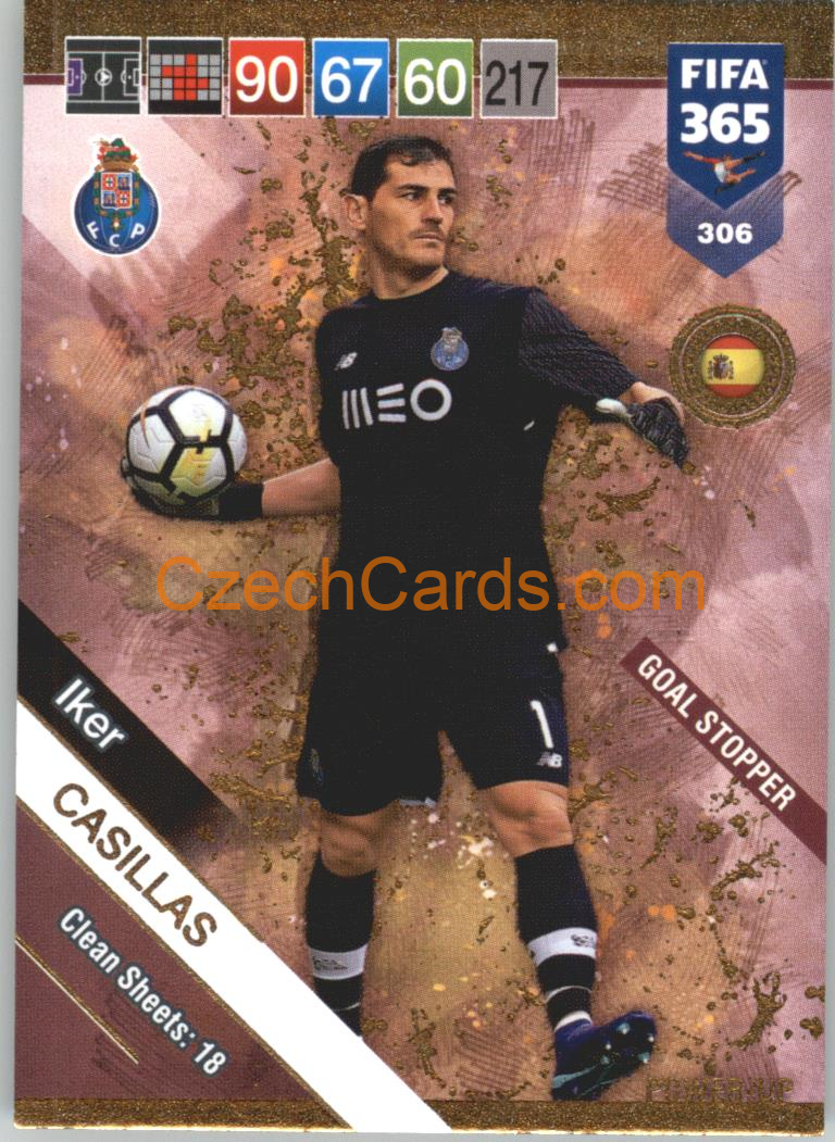 Iker Casillas 2019 Panini FIFA 365 POWER-UP #306