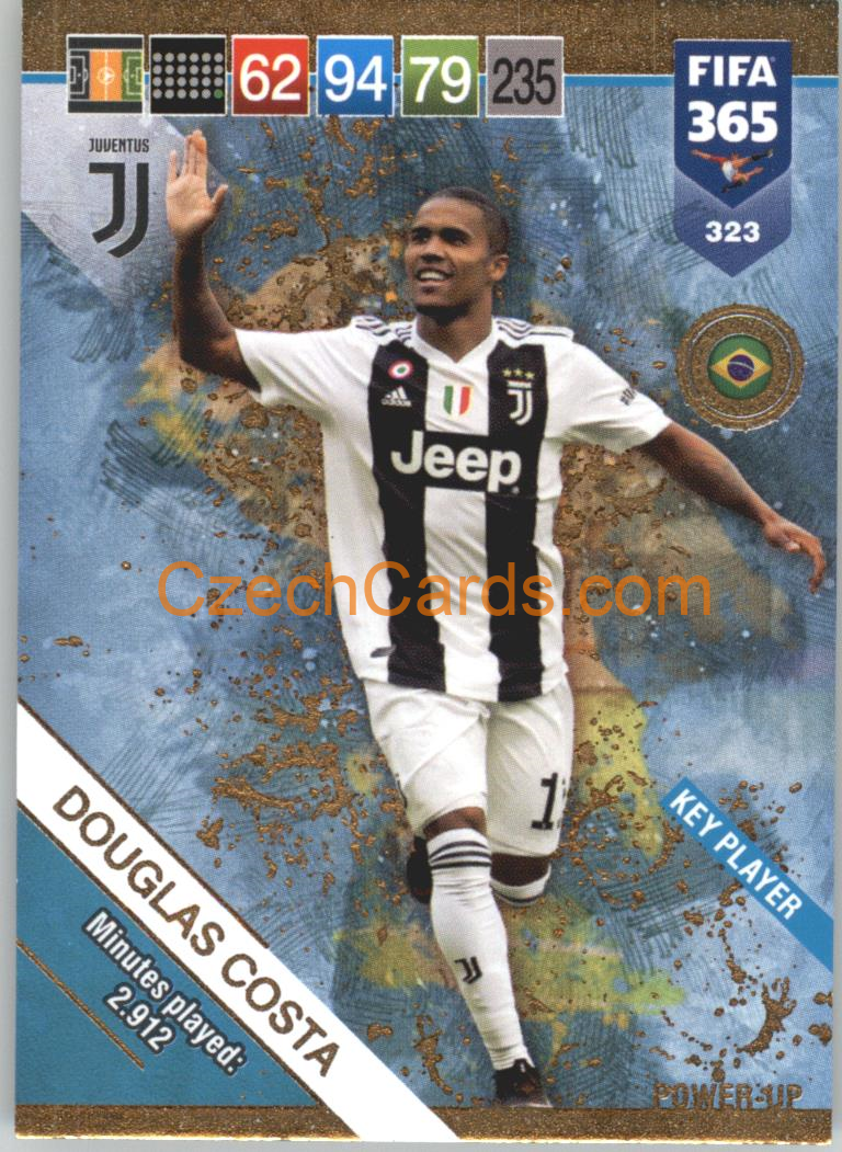 Douglas Costa 2019 Panini FIFA 365 POWER-UP #323