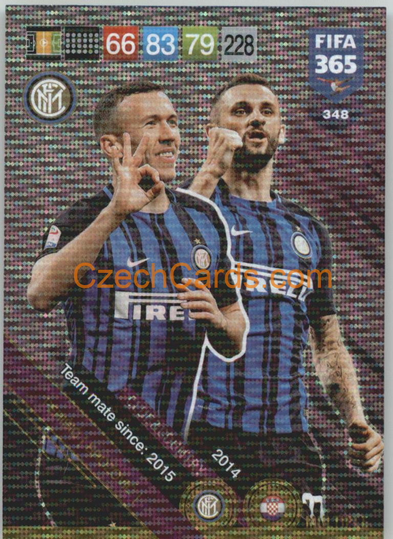 Ivan Perišić / Marcelo Brozović 2019 Panini FIFA 365 MULTIPLE #348