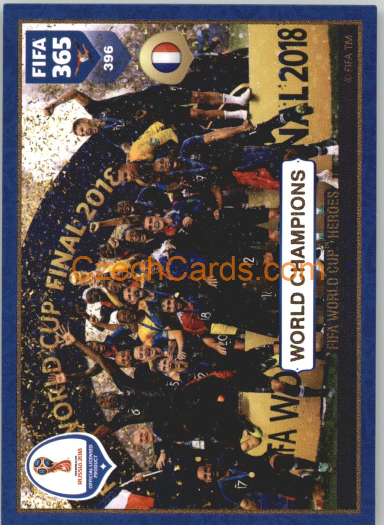 World Champions 2019 Panini FIFA 365 GOLD: FIFA World Cup Heroes #396
