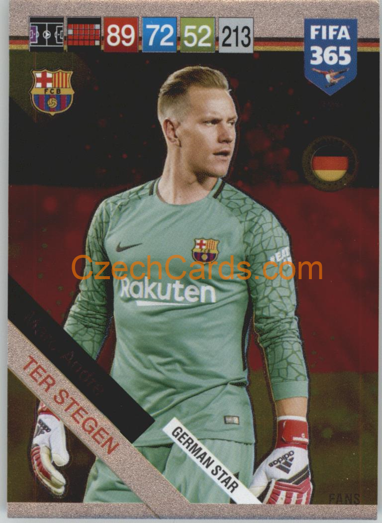 Marc-André ter Stegen 2019 Panini FIFA 365 German Stars #399