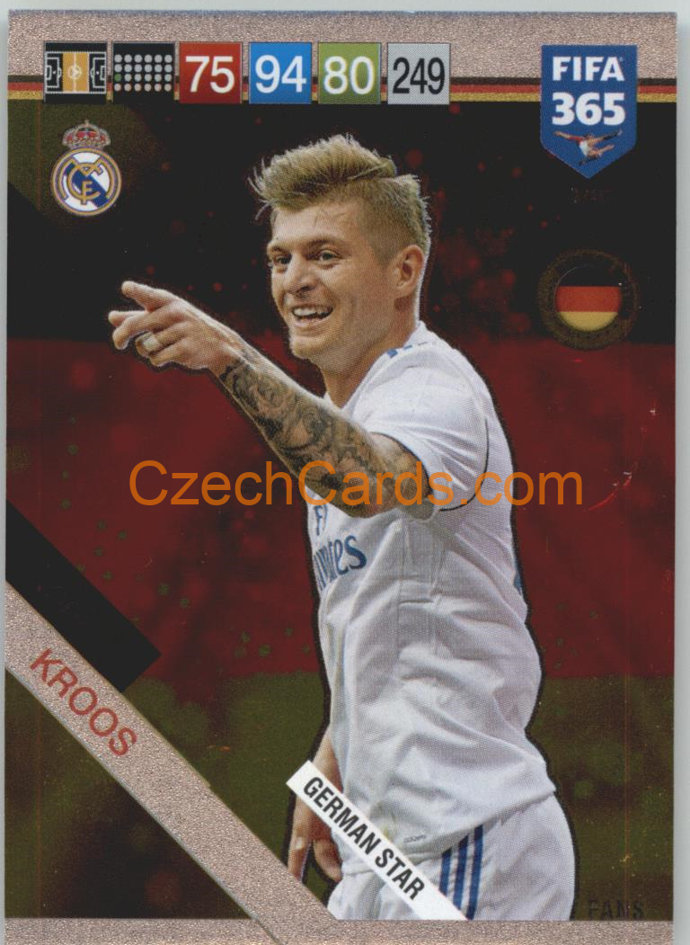 Toni Kroos 2019 Panini FIFA 365 German Stars #400