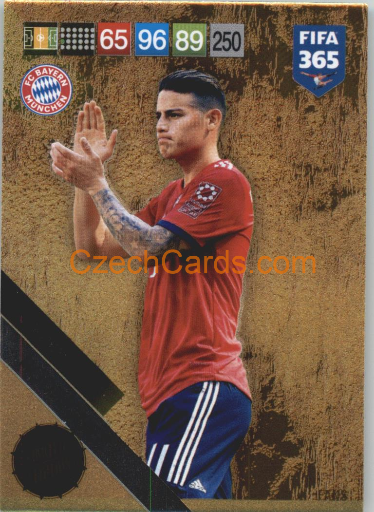 James Rodríguez 2019 Panini FIFA 365 Limited #LE-JR