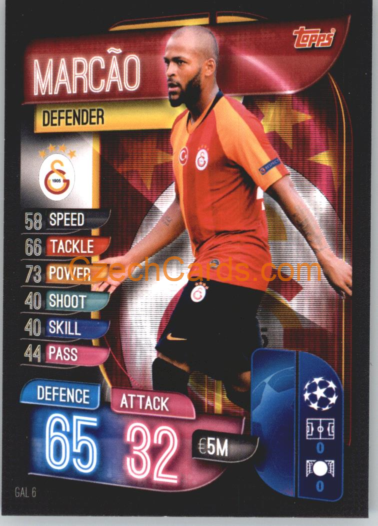 Marcao 2019/20 Topps Match Attax #GAL 6