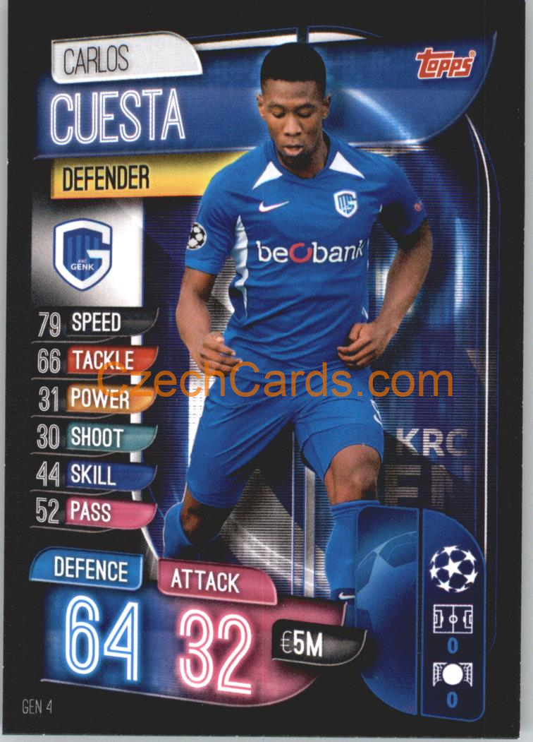 Carlos Cuesta 2019/20 Topps Match Attax #GEN 4