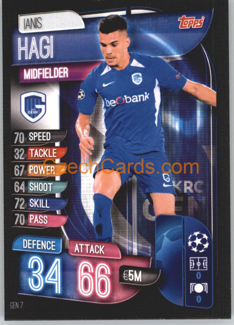 Ianis Hagi 2019/20 Topps Match Attax #GEN 7