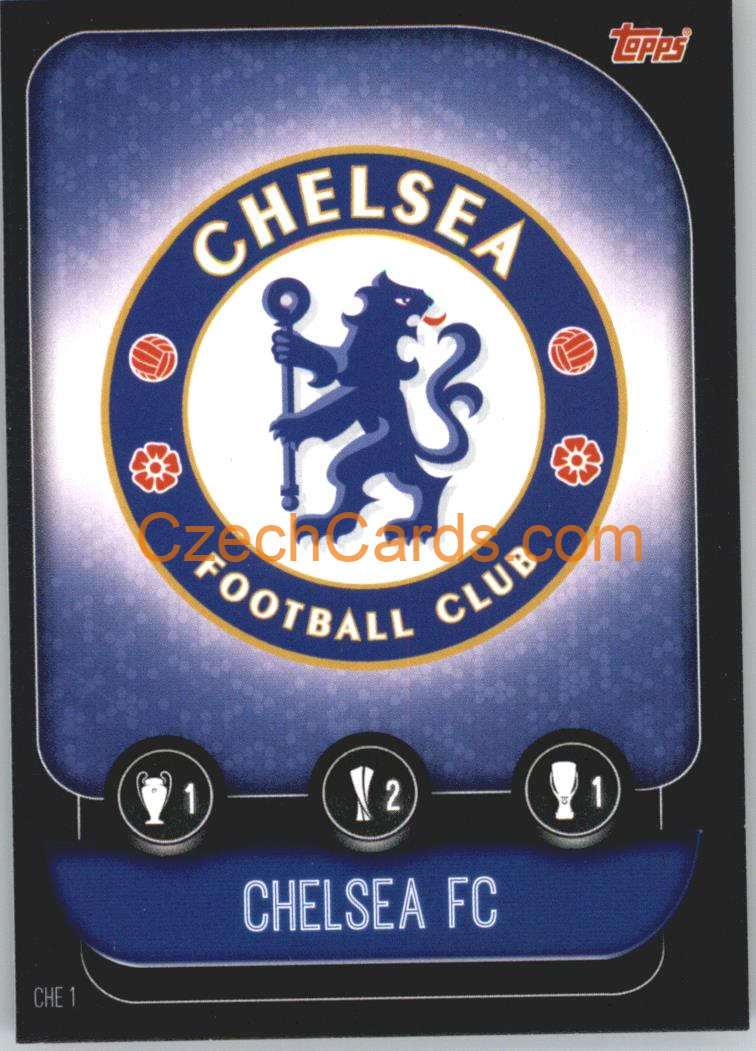 Chelsea FC Team Badge 2019/20 Topps Match Attax #CHE 1