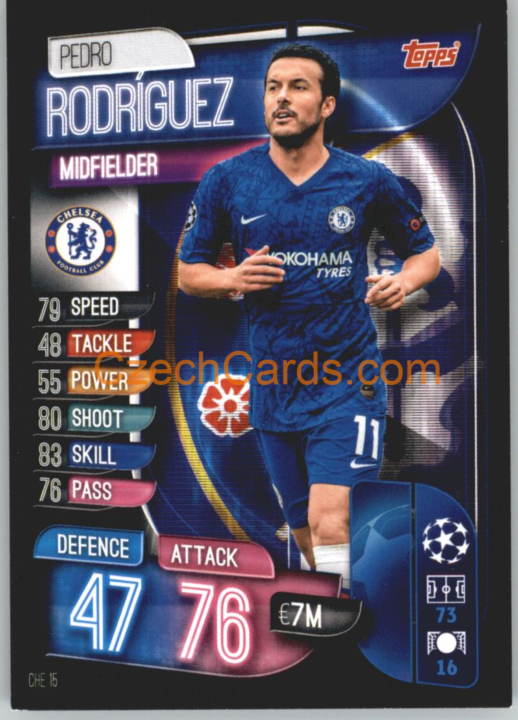 Pedro Rodríguez 2019/20 Topps Match Attax #CHE 15