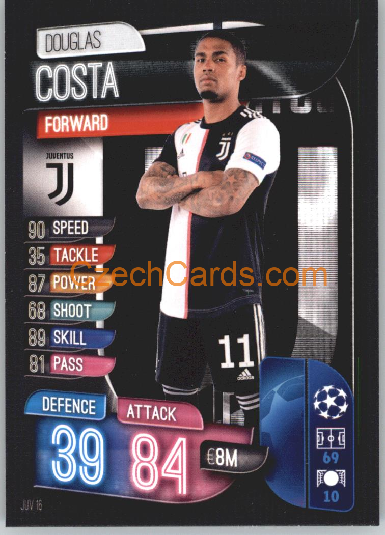 Douglas Costa 2019/20 Topps Match Attax #JUV 16