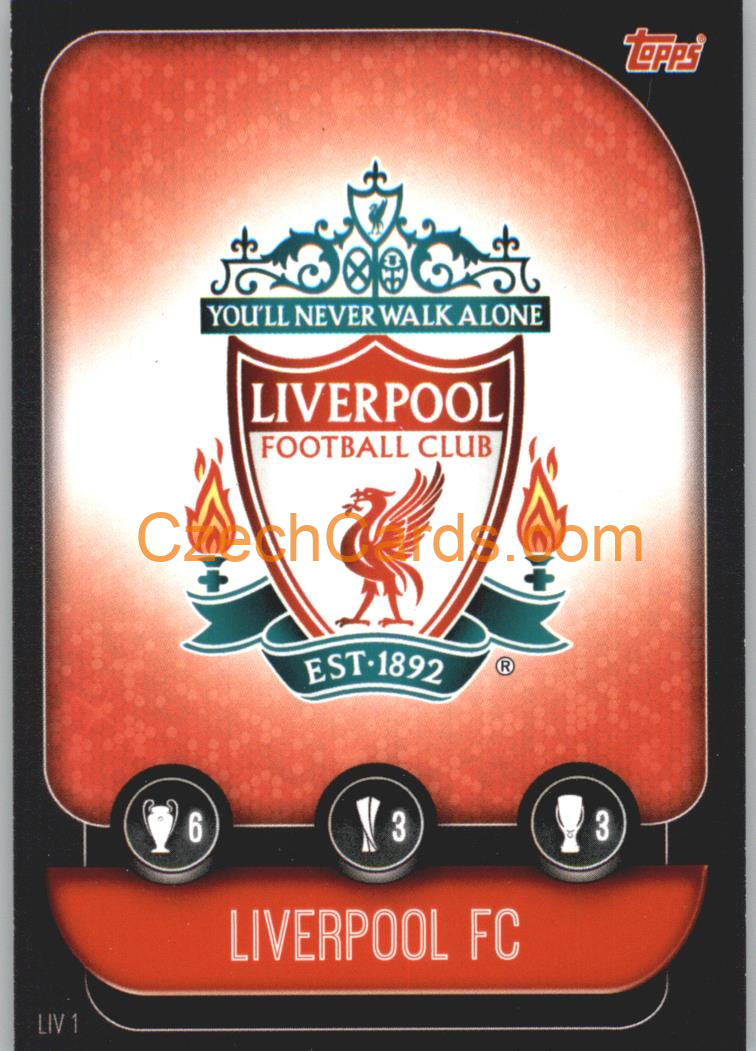 Liverpool FC Team Badge 2019/20 Topps Match Attax #LIV 1
