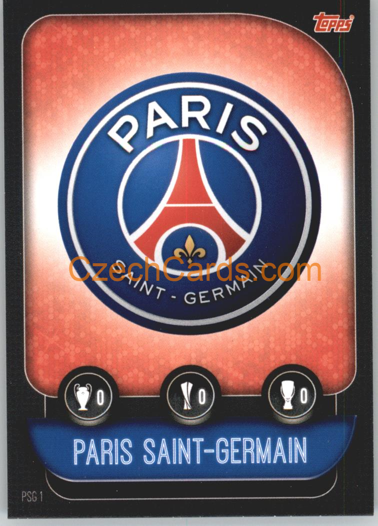 Paris Saint-Germain Club Badge 2019/20 Topps Match Attax #PSG 1