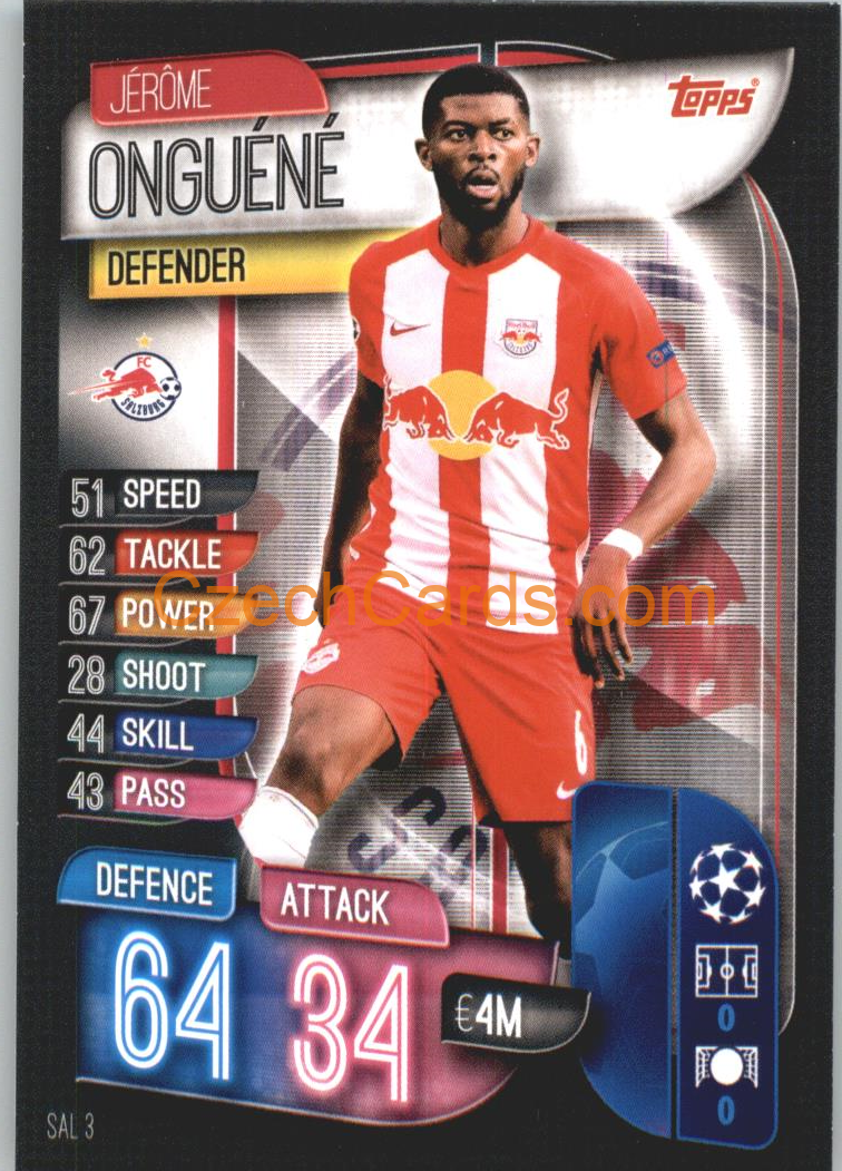 Jerome Onguéné 2019/20 Topps Match Attax #SAL 3