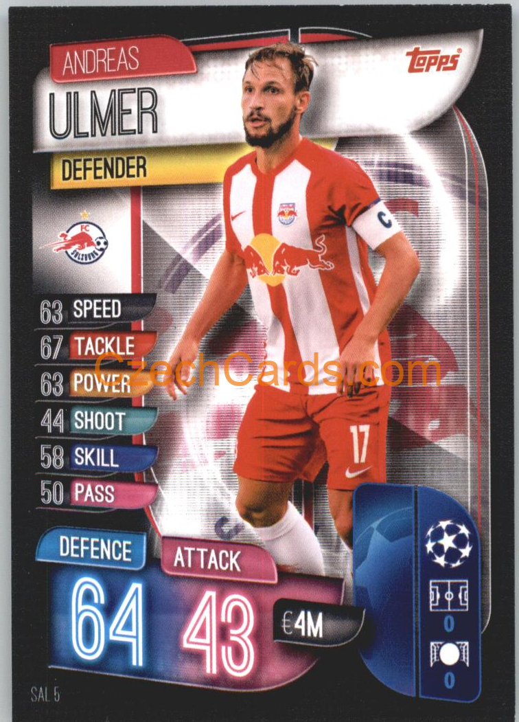 Andreas Ulmer 2019/20 Topps Match Attax #SAL 5