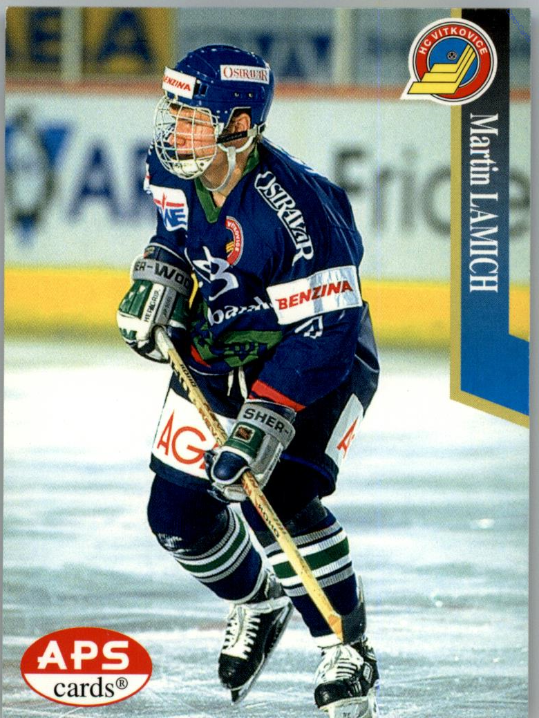 Martin Lamich APS 97/98 hokejová karta #142