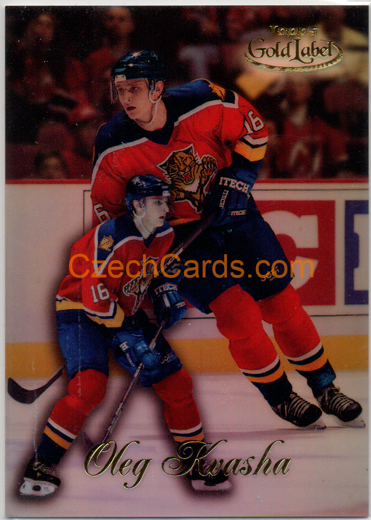 Oleg Kvasha RC 1998/99 Topps Gold Label Class 1 #25 RC