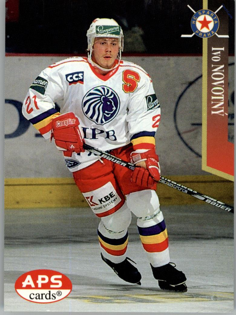 Ivo Novotný APS 97/98 hokejová karta #15 