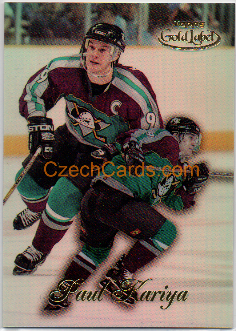 Paul Kariya 1998/99 Topps Gold Label Class 1 #51
