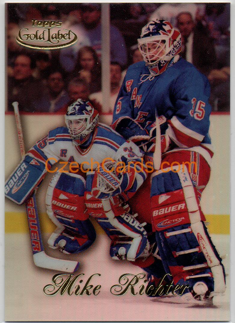 Mike Richter 1998/99 Topps Gold Label Class 1 #54