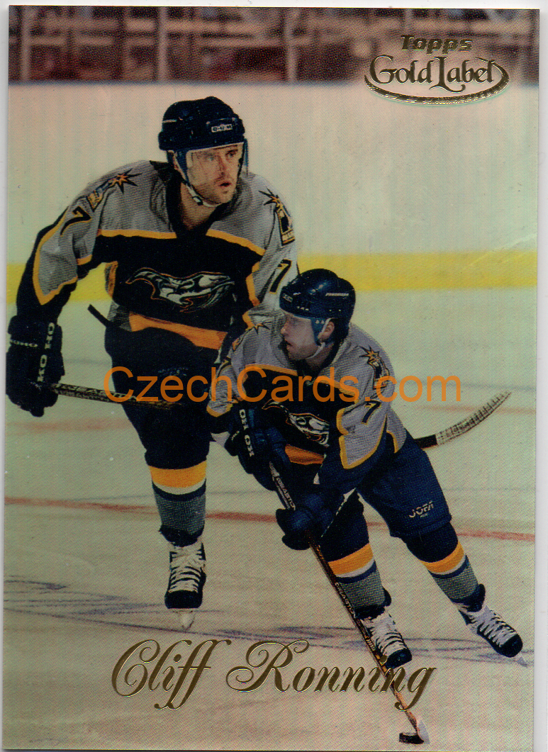 Cliff Ronning 1998/99 Topps Gold Label Class 1 #55
