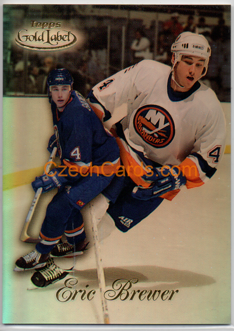 Eric Brewer 1998/99 Topps Gold Label Class 1 #68