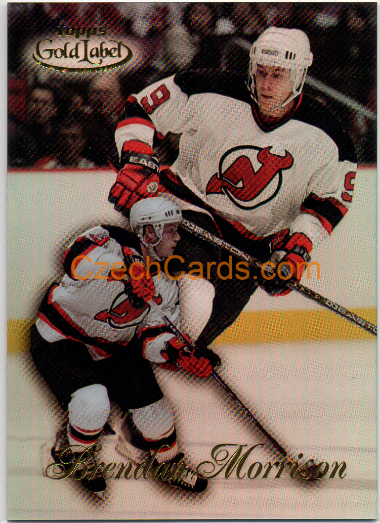 Brendan Morrison 1998/99 Topps Gold Label Class 1 #82