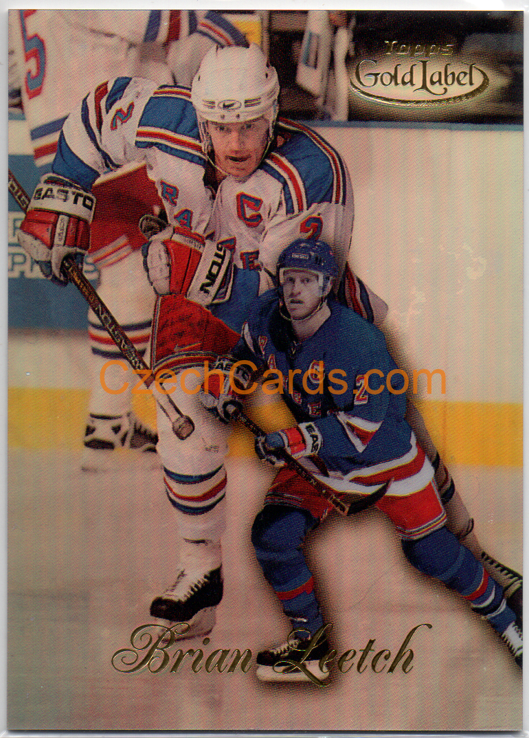 Brian Leetch 1998/99 Topps Gold Label Class 1 #85