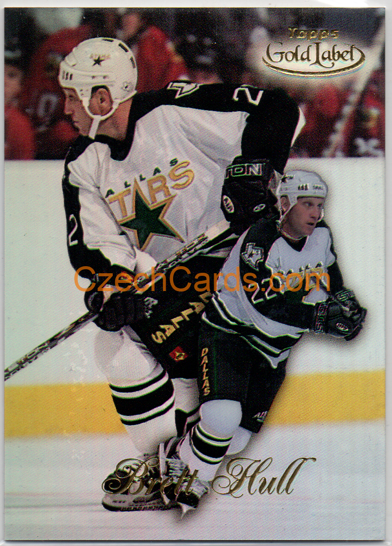 Brett Hull 1998/99 Topps Gold Label Class 1 #92