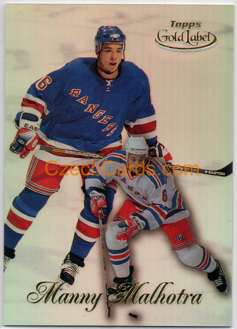 Manny Malhotra 1998/99 Topps Gold Label Class 1 #93
