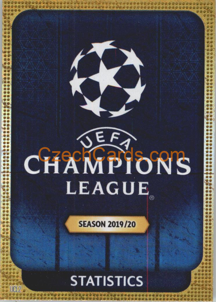 Stats 2019/20 Topps Match Attax #UCL 2