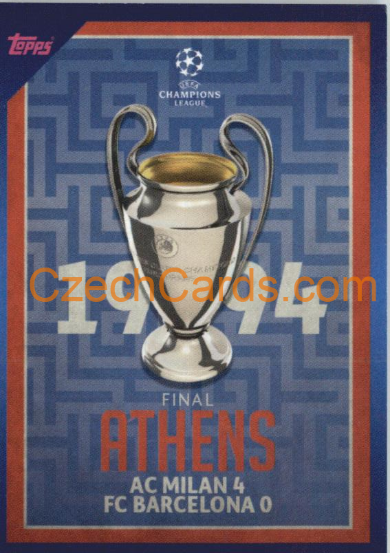 1994 Final Athens 2021/22 Topps UCL Sticker #6