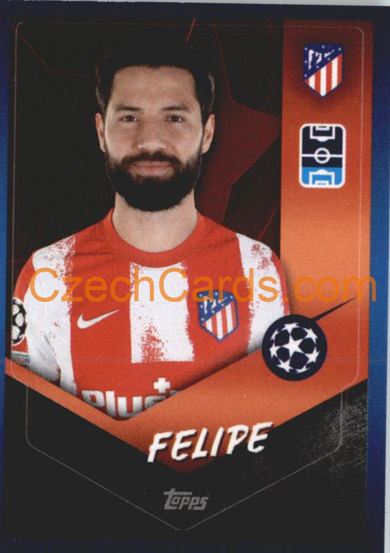 Felipe 2021/22 Topps UCL Sticker #144