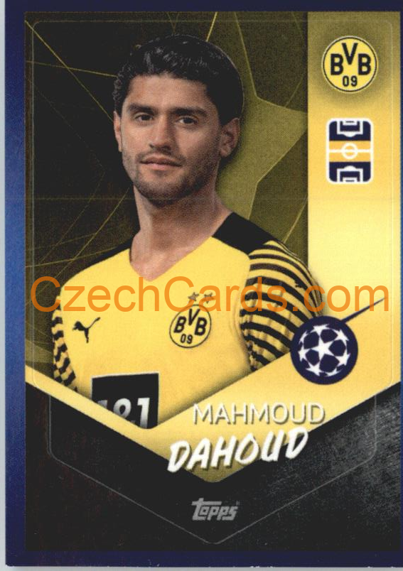 Mahmoud Dahoud 2021/22 Topps UCL Sticker #238