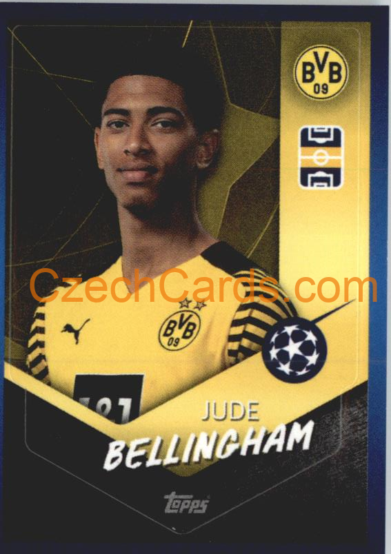 Jude Bellingham 2021/22 Topps UCL Sticker #241
