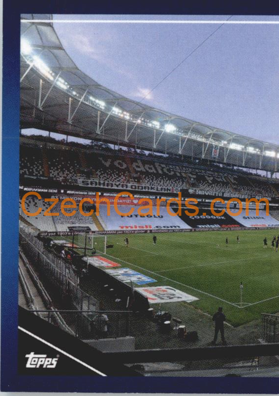 Beşiktaş Park 2021/22 Topps UCL Sticker #265