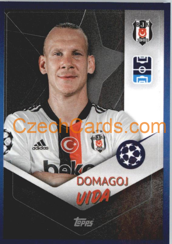 Domagoj Vida 2021/22 Topps UCL Sticker #269
