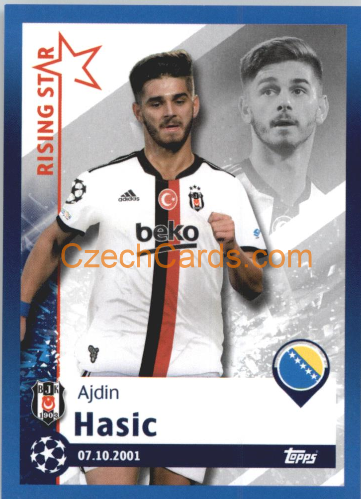 Ajdin Hasic – Rising Star 2021/22 Topps UCL Sticker big #271