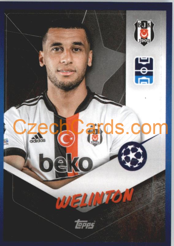 Welinton 2021/22 Topps UCL Sticker #272