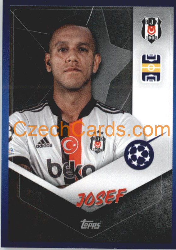 Josef 2021/22 Topps UCL Sticker #275