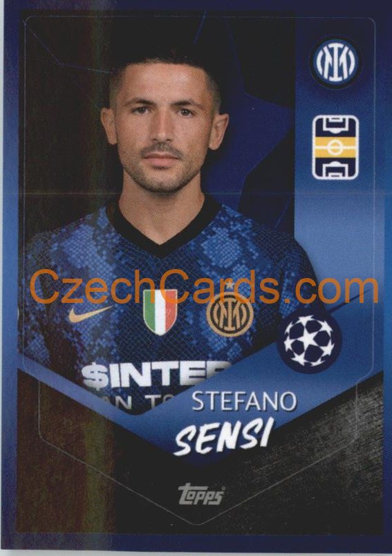 Stefano Sensi 2021/22 Topps UCL Sticker #292