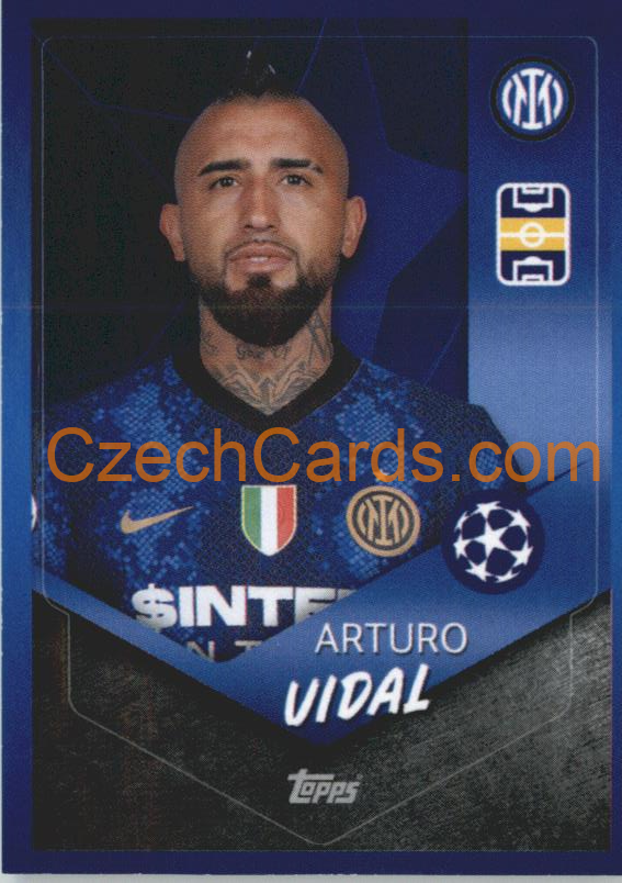 Arturo Vidal 2021/22 Topps UCL Sticker #293