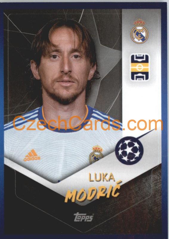 Luka Modrić 2021/22 Topps UCL Sticker #312