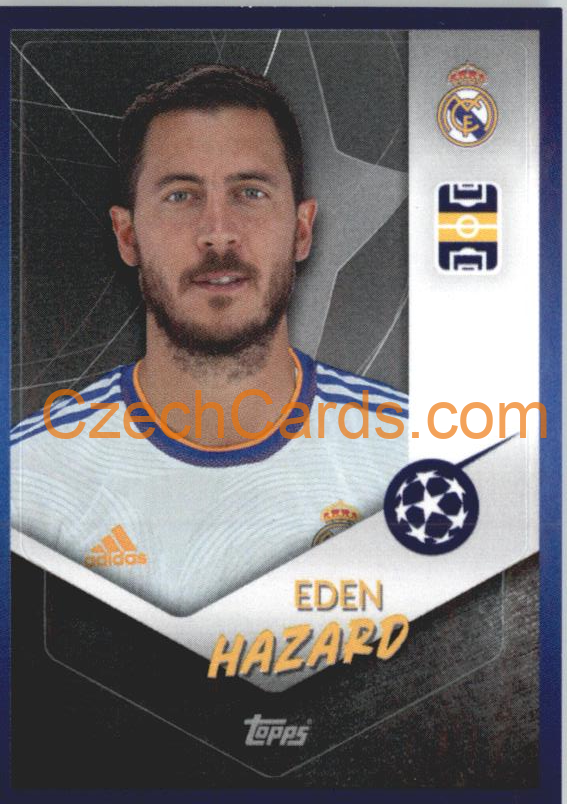 Eden Hazard 2021/22 Topps UCL Sticker #314