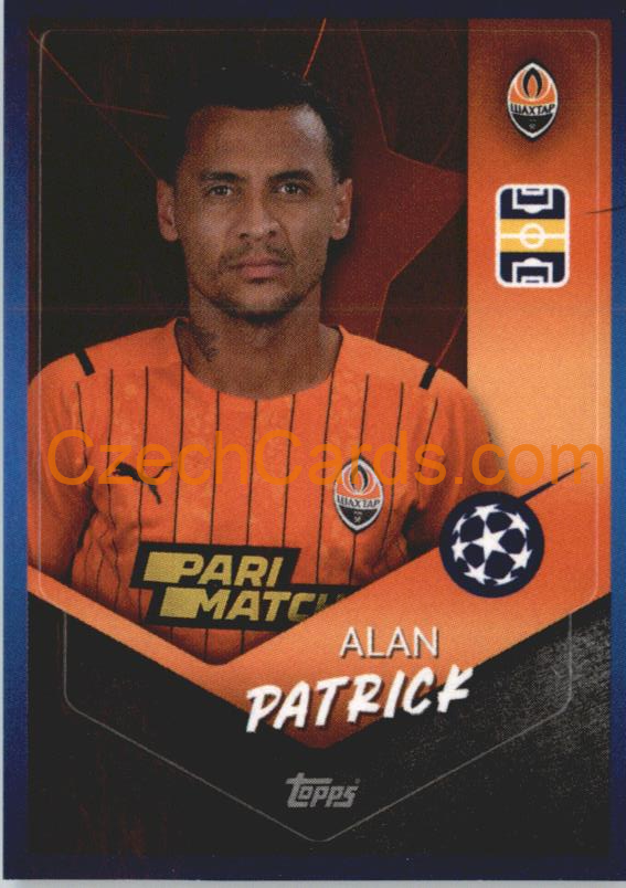 Alan Patrick 2021/22 Topps UCL Sticker #331