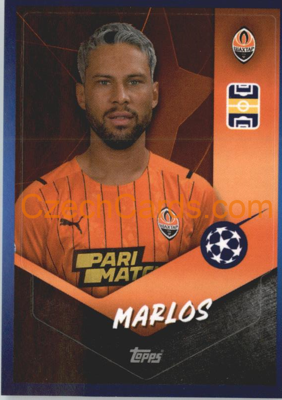 Marlos 2021/22 Topps UCL Sticker #333