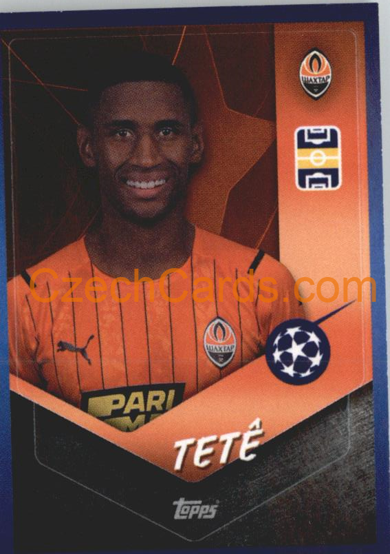 Tetê 2021/22 Topps UCL Sticker #334