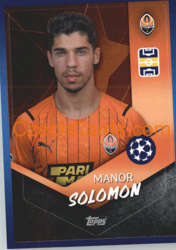 Manor Solomon 2021/22 Topps UCL Sticker #335