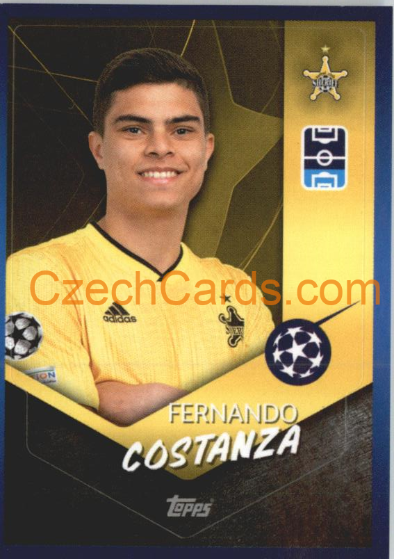 Fernando Costanza 2021/22 Topps UCL Sticker #346